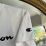 Champion White Cropped T-Shirt Size XS Image 4