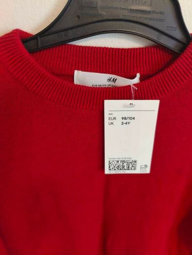 H&M kids cotton jumper 2/4 yo