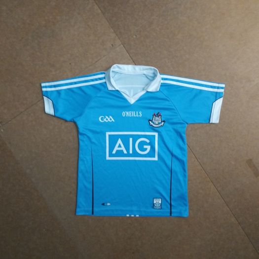 FREE POST Kids (10-11 Years) Dublin GAA Jersey Shirt Gaelic Football Hurling Baile Atha Cliath Dubs Blue Youths Childs Childrens Kids Boys Girls