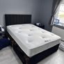 NEW 4'6 Grey base with mattress & Headboard Image 4