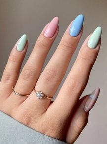6 Colour Set Nail Semi Permanent Polish Gel 6 ml