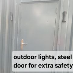 Spacious 32ft by 10 ft modular, anti vandal, steel Cabin