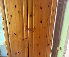 Pine wardrobe set 2 units