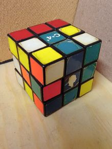 Vintage 1980s  Rubiks Cube