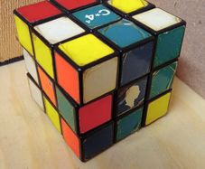 Vintage 1980s  Rubiks Cube