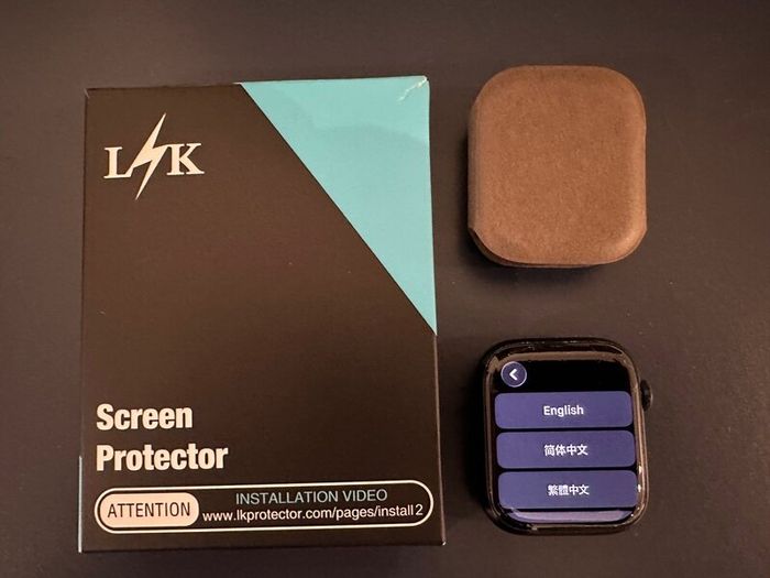 Apple Watch Series 8 45mm Black + 2026 Olive Band