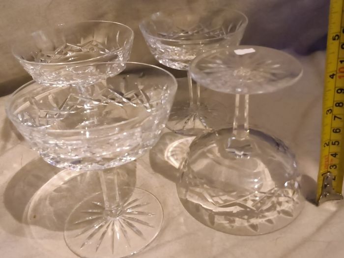 Waterford crystal champagne coupe's / sherbert glasses