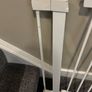 Noma Pressure Fit Stair Gate White with extension Image 3