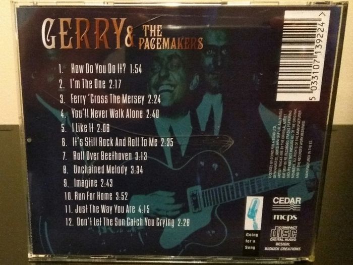 Jerry and the Pacemakers CD Album