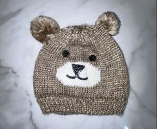 Teddy Bear Hat Age UK 1-3 yrs