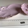 Genuine Pink Bohemian/Czech Porcelain with 14K Gold Image 6