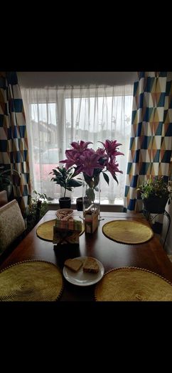 QUICK SALE-Wooden table + with or without the chairs
