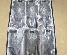 Newbridge Crystal Wine Glasses 6 set