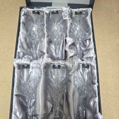 Newbridge Crystal Wine Glasses 6 set