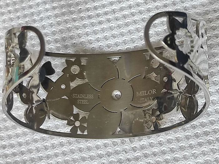 Milor Italy torque bangle bracelet