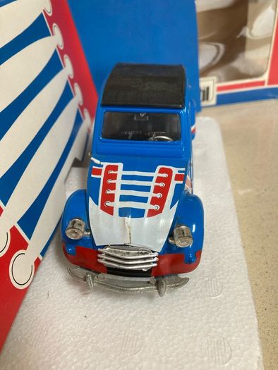 Citroen 2CV Basket Scale 1/25 Polistil Extremely Rare