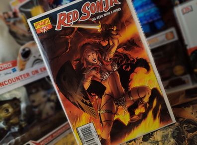 Red Sonja ! Issue #42 ! Adriano Batista Variant Cover ! 2009 ! by Dynamite !