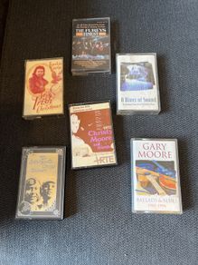 Selection of Irish audio cassettes