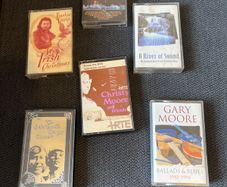Selection of Irish audio cassettes