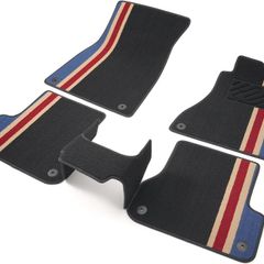 Car Mats Fit Audi A6 S6 2011-2018 C7 Saloon & Avant & Allroad s line Tailored Deluxe Car Floor Mats Velour Carpet with Rubber Back For 2011 2012 2013 2014 2015 2016 2017 2018 Accessories