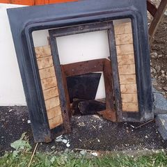 cast iron fireplace