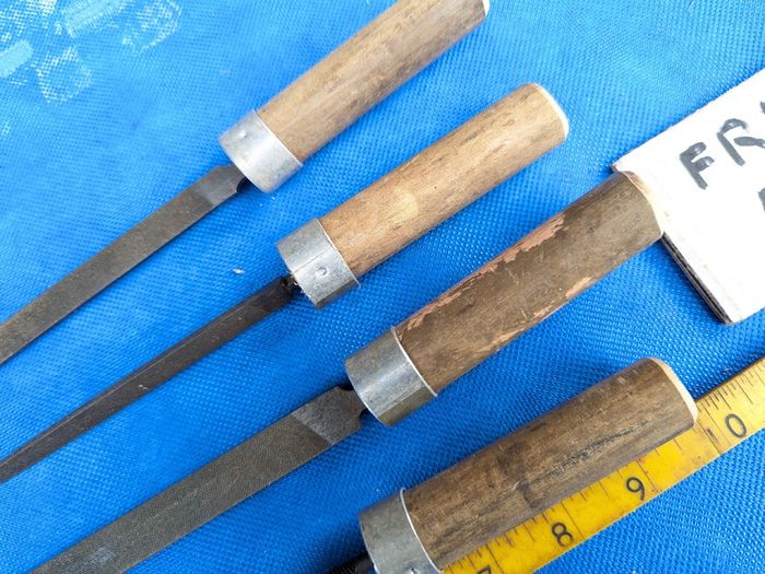 Four 6" Files