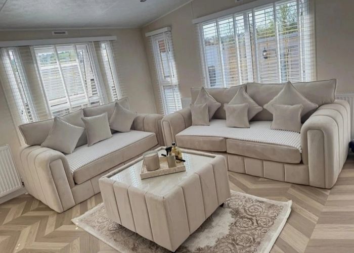 Milano 3+2 or Corner Fullback Cushions Sofa