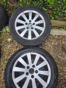 vw wheels x2