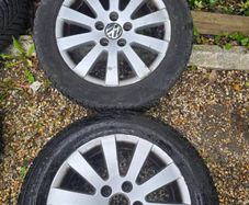 vw wheels x2