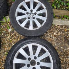 vw wheels x2