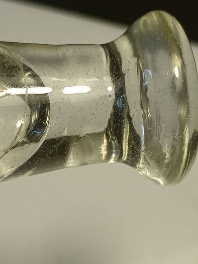Rare Georgian etched toasting glass