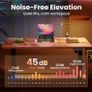 Standing Desk with USB Charging Port, 120 x 60 cm, 4 Preset Height Settings Image 4