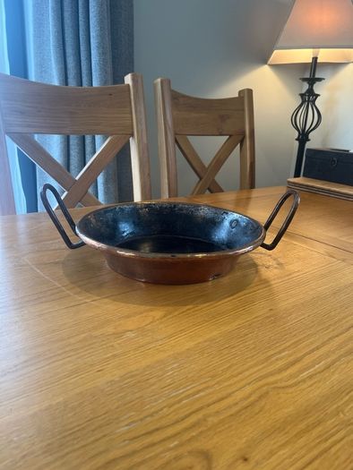 Antique French Copper Pans/Preserve Pans