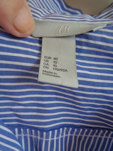 H&M Ladies Fitted Cotton Shirt for Sale