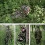 5PCS Ghillie Suit 3D Leaf Camouflage Uniform Gilly Suit Image 6