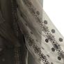 Designer dress flapper cut style in silk crepe Image 4