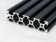 main image for ad V slot 2080 Linear Rail Black Aluminium Extrusion