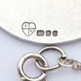 Full British Hallmarks, Signed St Christopher Silver Necklace 1978 Image 4