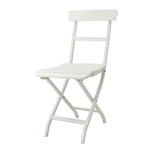 IKEA Malaro White Foldable Chair