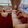 Genuine 1960s vintage sofa set, clean 1 seater armchair and three seater sofa. Solid frames, very comfortable. Footstool not included. Image 3