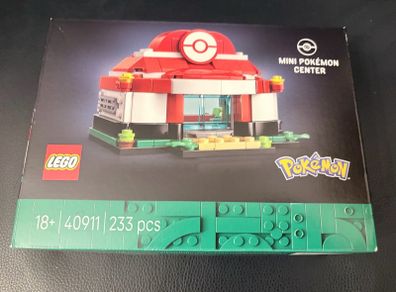 Free postage - Lego Pokemon: Mini Pokemon Center 40911 - Brand New GWP
