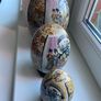 Vintage Chinese Porcelain Egg Set Image 9