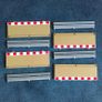 Scalextric C8223: 4x Used Half Straight Borders & Barriers Image 2