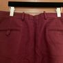 Moleskin burgundy pants Image 3