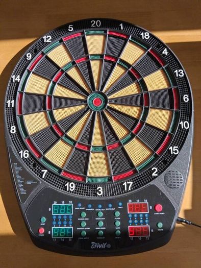 Crivit Electronic Dart Game With Darts & Instruction Manuel - RRP - 29.99