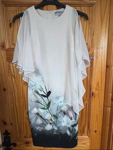 Coast Floral Cape Dress