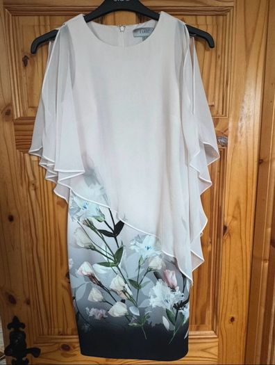 Coast Floral Cape Dress