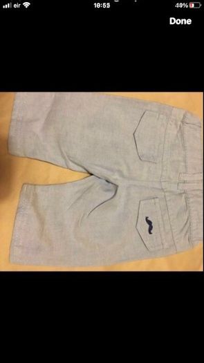 Boys new trousers 0/3 mths