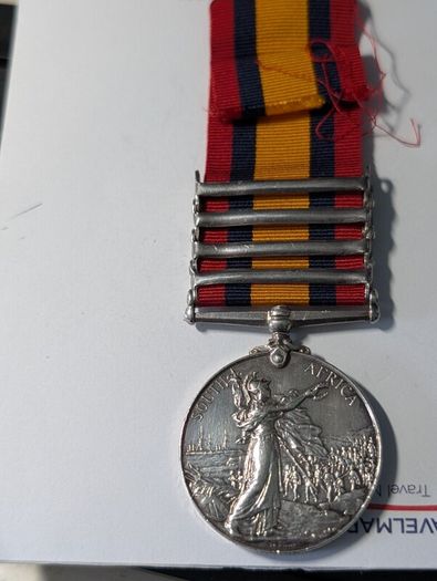 Queens SA medal Boer War.
