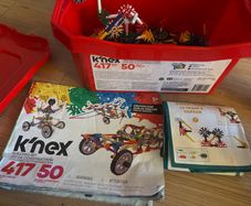Knex Box and instructions